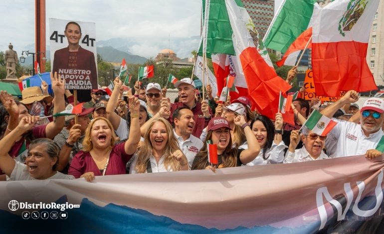 Gibran Ornelas fortalece presencia política durante informe de Claudia Sheinbaum
